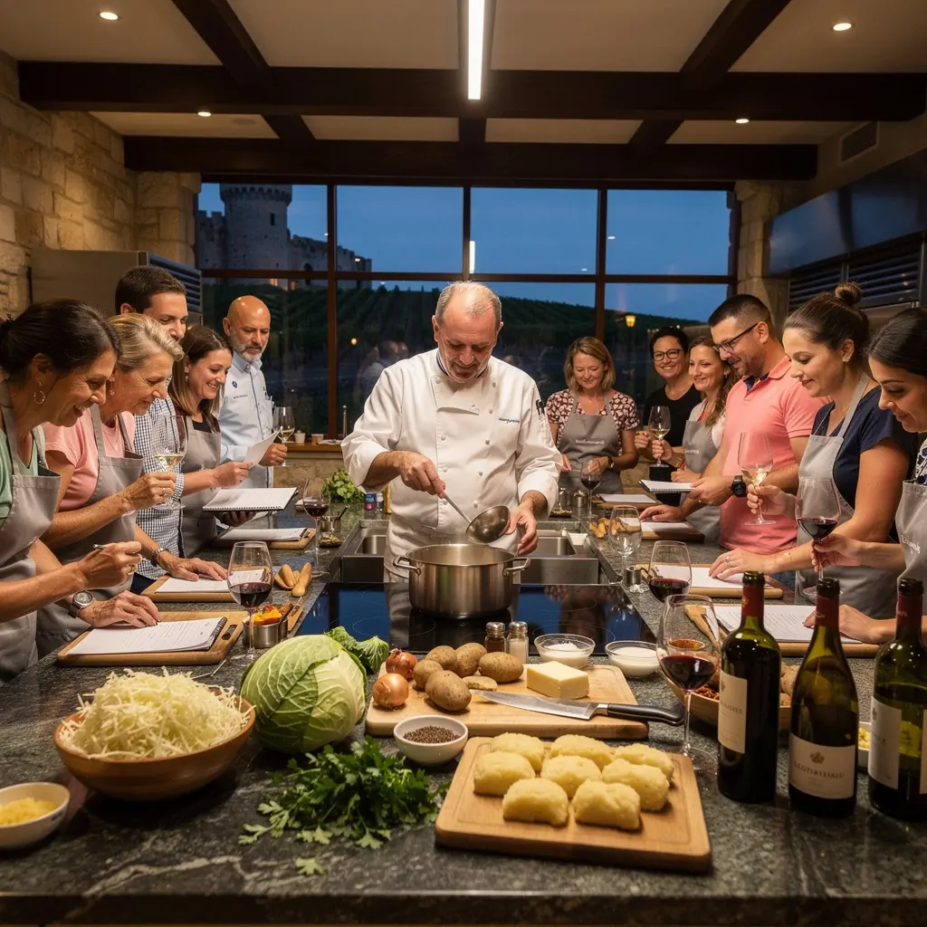 Weinberge erstrecken sich sanft über die Hänge der Mosel.